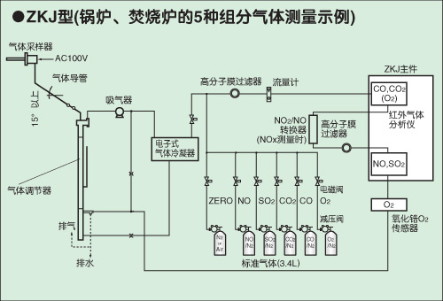 紅外氣體分析儀ZKJ型